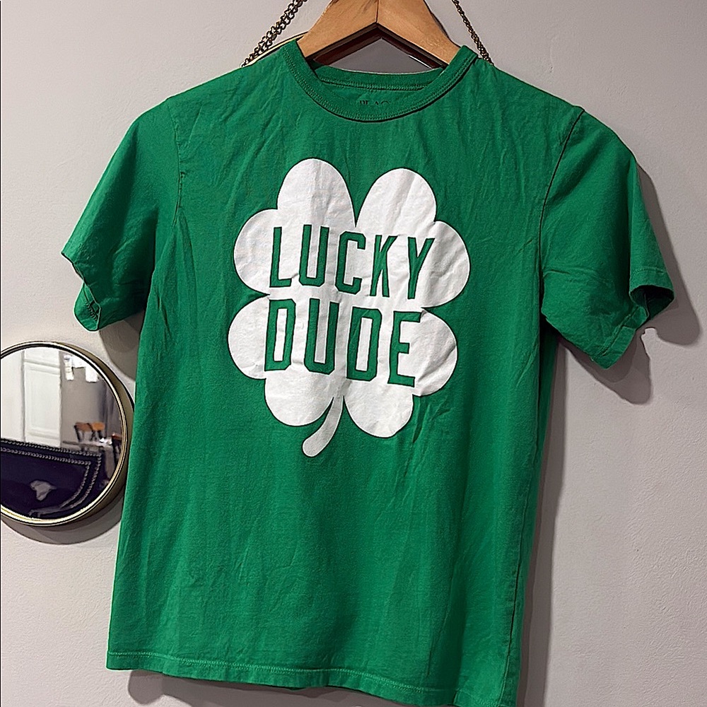 Lucky Dude Boys Top Size Large